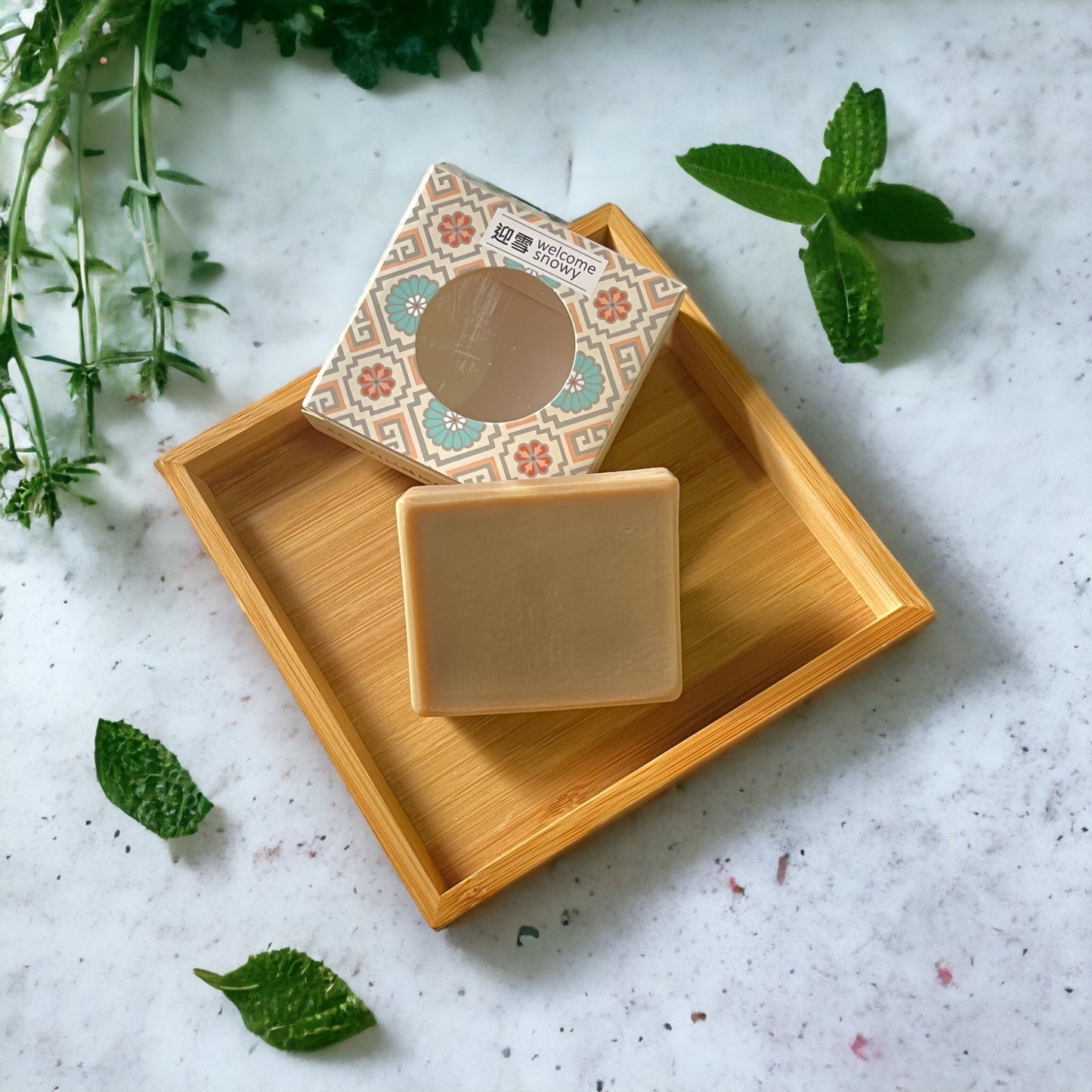 薄荷清爽手工皂 | 清爽 | 紓緩痕癢 | 減少油脂分泌